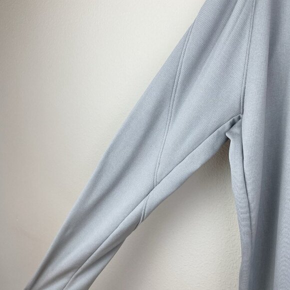 Galvin Green Men's XXL Insula Lite Grey Quarter Zip Long Sleeve Top Turtleneck - Picture 12 of 15